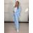 Sako dlhý rukáv dámske (S/M/L ONE SIZE) TALIANSKA MÓDA IMPLP2322020014/DU S/M/L růžová světlá
