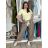 Nohavice outdoorové s opaskom dámske (S/M/L ONE SIZE) TALIANSKA MÓDA IM426111451/DUR S/M/L tmavo béžová