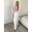 Nohavice dlhé máslové dámske (S/M/L ONE SIZE) TALIANSKA MÓDA IMWGB26001/DUR S/M/L biela