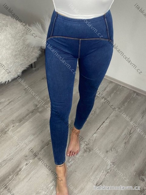 Džegíny dlhé push-up dámske (S-XL) TALIANSKA MÓDA IMM22FD533/DUR