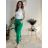 Kalhoty baggy dlouhé s knoflíky dámské (S/M ONE SIZE) ITALSKÁ MÓDA IMD24126/DU -   Černá -   S/M