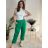 Kalhoty baggy dlouhé s knoflíky dámské (S/M ONE SIZE) ITALSKÁ MÓDA IMD24126/DU -   Černá -   S/M