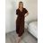 Šaty letné krátky rukáv dámske IRINA (S/M/L ONE SIZE) TALIANSKA MÓDA IMWBS260001/DUR S/M/L čierna