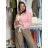 Bunda oversize dlouhý rukáv dámská KAILA (S/M/L/XL ONE SIZE) ITALSKÁ MÓDA IMC26081