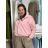 Bunda oversize dlouhý rukáv dámská KAILA (S/M/L/XL ONE SIZE) ITALSKÁ MÓDA IMC26081