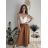 Nohavice letné háremky dlhé dámske (S/M/L ONE SIZE) TALIANSKA MÓDA IMD24199/DUR