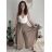 Nohavice letné háremky dlhé dámske (S/M/L ONE SIZE) TALIANSKA MÓDA IMD24199/DUR