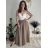 Nohavice letné háremky dlhé dámske (S/M/L ONE SIZE) TALIANSKA MÓDA IMD24199/DUR