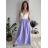 Sukně maxi dlouhá v pase na žabičkování dámská (S/M/L ONE SIZE) ITALSKÁ MÓDA IMM22MAXIMA/DR královská modrá
