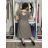 Šaty letné krátky rukáv dámske CAMELA (S/M/L ONE SIZE) TALIANSKA MÓDA IM42626361/DUR S/M/L svetlo béžová