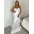 Šaty dlhé letné na ramienka dámske (XS/S/M ONE SIZE) TALIANSKA MÓDA IMPBB24B24780/DUR červená XS/S/M