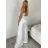 Šaty dlhé letné na ramienka dámske (XS/S/M ONE SIZE) TALIANSKA MÓDA IMPBB24B24780/DUR červená XS/S/M
