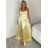 Šaty dlhé letné na ramienka dámske (XS/S/M ONE SIZE) TALIANSKA MÓDA IMPBB24B24780/DUR červená XS/S/M