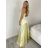Šaty dlhé letné na ramienka dámske (XS/S/M ONE SIZE) TALIANSKA MÓDA IMPBB24B24780/DUR červená XS/S/M