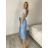 Šaty volnočasové krátky rukáv dámske PARMA (S/M/L ONE SIZE) TALIANSKA MÓDA IMSM26001235