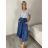 Šaty volnočasové krátky rukáv dámske PARMA (S/M/L ONE SIZE) TALIANSKA MÓDA IMSM26001235