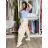 Kalhoty outdoorové s páskem dámské (S/ML ONE SIZE) ITALSKÁ MÓDA IM426111451