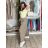 Kalhoty outdoorové s páskem dámské (S/ML ONE SIZE) ITALSKÁ MÓDA IM426111451