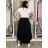 Kalhoty harémky letní dlouhé dámské (S/M/L ONE SIZE) ITALSKÁ MÓDA IM424402