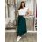 Kalhoty harémky letní dlouhé dámské (S/M/L ONE SIZE) ITALSKÁ MÓDA IM424402/DUR zelená smaragdová S/M