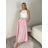 Sukňa dlhá s páskem dámska MONA  (S/M/L ONE SIZE) TALIANSKA MÓDA IMM25M12361