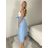 Sukňa dlhá s páskem dámska MONA  (S/M/L ONE SIZE) TALIANSKA MÓDA IMM25M12361