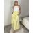Sukňa dlhá s páskem dámska MONA  (S/M/L ONE SIZE) TALIANSKA MÓDA IMM25M12361