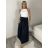 Sukňa dlhá s páskem dámska MONA  (S/M/L ONE SIZE) TALIANSKA MÓDA IMM25M12361