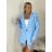 Sako s krajkou dlouhý rukáv dámské (S/M/L ONE SIZE) ITALSKÁ MÓDA IMPVN26251175/DUR S/M/L béžová