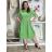 Šaty volnočasové krátky rukáv dámske SARAH (S/M/L ONE SIZE) TALIANSKA MÓDA IM5260002356/DUR S/M/L červená