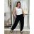 Nohavice aladinky letné dámske (S/M/L ONE SIZE) TALIANSKA MÓDA IM426181