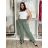 Nohavice aladinky letné dámske (S/M/L ONE SIZE) TALIANSKA MÓDA IM426181/DUR S/M/L tmavo béžová