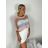 Svetr oversize dlouhý rukáv dámský NELA (S/M/L ONE SIZE) IMM25M2002/DUR S/M/L růžová