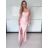 Šaty elegantné spoločenské dlhé na ramienka dámske STELA (S/M ONE SIZE) TALIANSKA MÓDA IM3260001