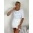 Tričko s 3/4 rukávem dámské (S/M/L ONE SIZE) ITALSKá MóDA IM5260003