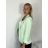 Sako dlhý rukáv dámske ALANA (S/M/L ONE SIZE) TALIANSKA MÓDA IMPBN2616842/DUR S/M/L svetlozelená