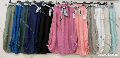 Sukňa dlhá dámska nadrozmer (42/44/46 ONE SIZE) TALIANSKA MÓDA IM426234