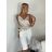 Kraťasy elegantní s páskem dámské FAIRA  (S/M/L ONE SIZE) ITALSKÁ MÓDA IMD26000456/DUR S/M/L Černá