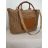 Kabelka boho letní dámska (46cm X 30cm) Versoli VER26PB-33/DUR ONE SIZE béžová