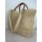 Kabelka boho letní dámska (46cm X 30cm) Versoli VER26PB-33/DUR ONE SIZE béžová