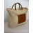 Kabelka boho letní dámska (46cm X 30cm) Versoli VER26PB-33/DUR ONE SIZE béžová