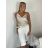 Kraťasy elegantní s páskem dámské FAIRA  (S/M/L ONE SIZE) ITALSKÁ MÓDA IMD26000456