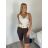 Kraťasy elegantní s páskem dámské FAIRA  (S/M/L ONE SIZE) ITALSKÁ MÓDA IMD26000456