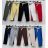 Kalhoty elegantní s páskem dámské (S/M/L ONE SIZE) ITALSKÁ MÓDA IMD26000457