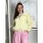Bunda oversize dlouhý rukáv dámská KAILA (S/M/L/XL ONE SIZE) ITALSKÁ MÓDA IMC26081