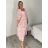 Šaty dlhé letní elegantní na ramínka dámske IRIS (S/M/L ONE SIZE) TALIANSKA MÓDA IMPKM2626098/DUR S/M/L svetlo modrá