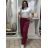 Nohavice aladinky harémky dlhé dámske (M/L ONE SIZE) TALIANSKA MÓDA IMD22212/DUR černá