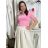 Tričko krátky rukáv dámske NELA (S/M/L ONE SIZE) TALIANSKA MÓDA IMD26045/DUR S/M/L ružová stredne