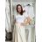 Tričko krátky rukáv dámske NELA (S/M/L ONE SIZE) TALIANSKA MÓDA IMD26045/DUR S/M/L ružová stredne