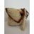Kabelka boho letná dámska (24cm X 23cm) Versoli VER26YW6134/DUR ONE SIZE béžová